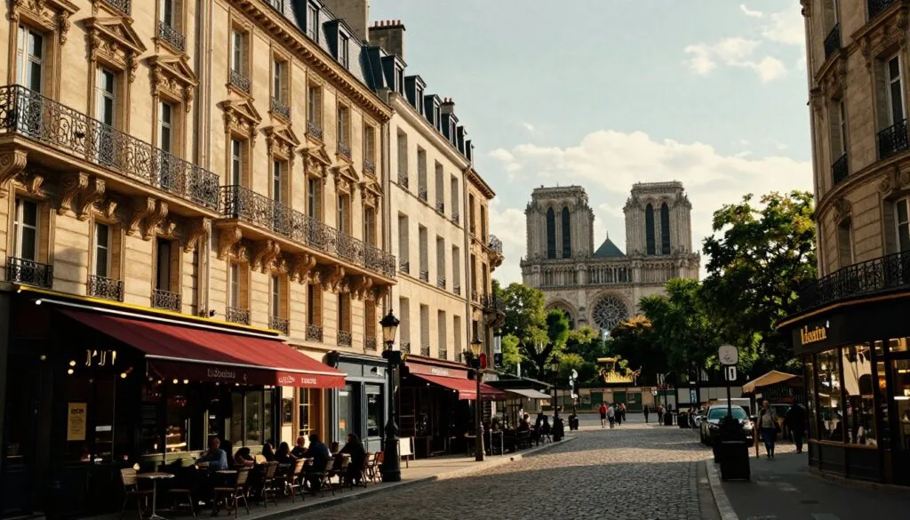 Parisin Le Marais şəhərinin tarixi memarlıq və müasir elementlərin canlı qarışığını əks etdirən möhtəşəm mənzərəsi. Ön planda cazibədar kafe və butik mağazaları ilə əhatə olunmuş incə daş döşənmiş küçələr. Orta planda bəzəkli fasadları və mürəkkəb eyvanları olan, isti, qızılı günorta işığı ilə örtülmüş zərif 17-ci əsr binaları nümayiş olunur. Arxa planda isə sulu yaşıllıqlarla əhatə olunmuş Vosges meydanının ikonik silueti var. Atmosfer canlı, lakin sakitdir və Parisin mərkəzində mükəmməl bir günü əks etdirir. 8k qətnamə ilə çəkilmiş bu xam fotoşəkil, memarlıq xüsusiyyətlərini vurğulayan və valehedici bir sahə dərinliyi yaradan kinematoqrafik işıqlandırma ilə yüksək dərəcədə ətraflı teksturaları vurğulayır. Tarixin müasirliklə qarşılaşdığı yerin mahiyyətini təcəssüm etdirən bir səhnə. Parisin Le Marais şəhərinin tarixi memarlıq və müasir elementlərin canlı qarışığını əks etdirən möhtəşəm mənzərəsi. Ön planda cazibədar kafe və butik mağazaları ilə əhatə olunmuş incə daş döşənmiş küçələr. Orta planda bəzəkli fasadları və mürəkkəb eyvanları olan, isti, qızılı günorta işığı ilə örtülmüş zərif 17-ci əsr binaları nümayiş olunur. Arxa planda isə sulu yaşıllıqlarla əhatə olunmuş Vosges meydanının ikonik silueti var. Atmosfer canlı, lakin sakitdir və Parisin mərkəzində mükəmməl bir günü əks etdirir. 8k qətnamə ilə çəkilmiş bu xam fotoşəkil, memarlıq xüsusiyyətlərini vurğulayan və valehedici bir sahə dərinliyi yaradan kinematoqrafik işıqlandırma ilə yüksək dərəcədə ətraflı teksturaları vurğulayır. Tarixin müasirliklə qarşılaşdığı yerin mahiyyətini təcəssüm etdirən bir səhnə.