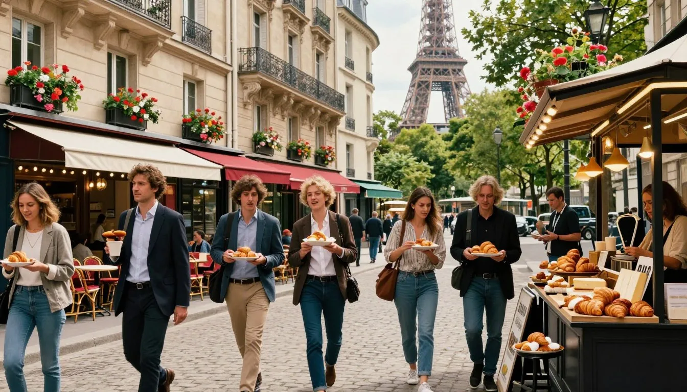 najlepšie pešie gurmánske prehliadky v Paríži