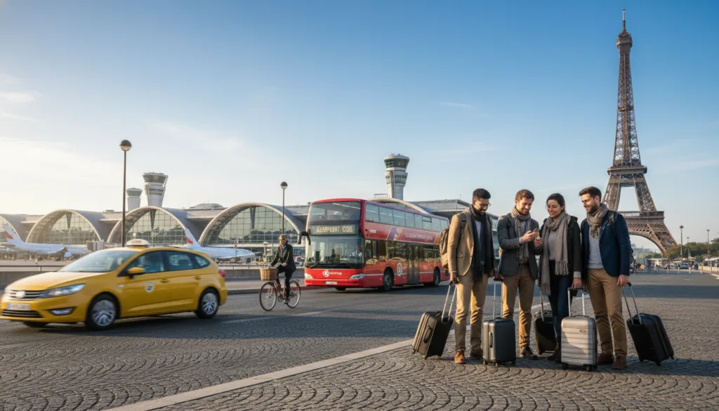 pinakamahusay na paraan upang makarating sa paliparan sa Paris