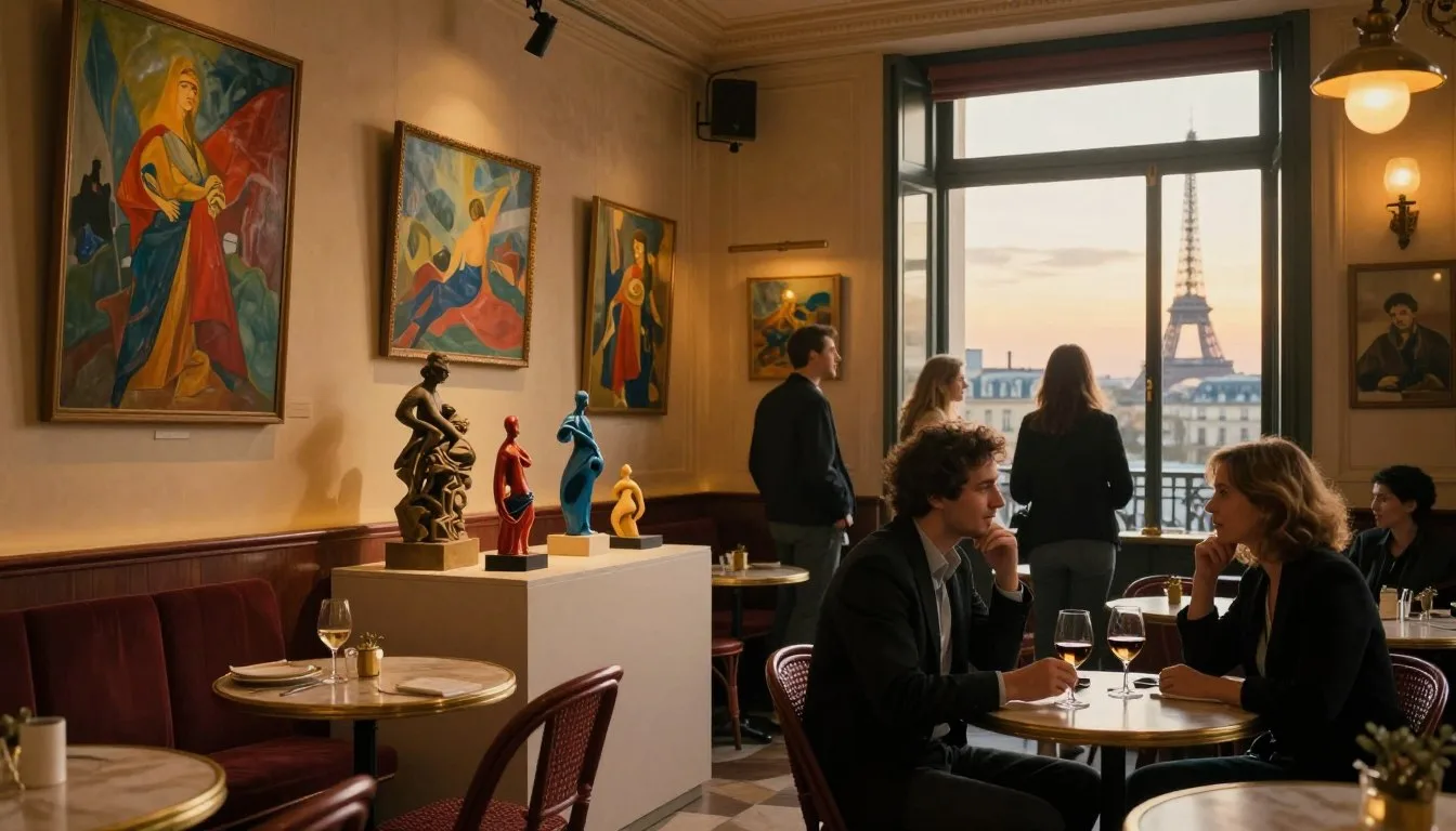 nga waahi o roto i Paris