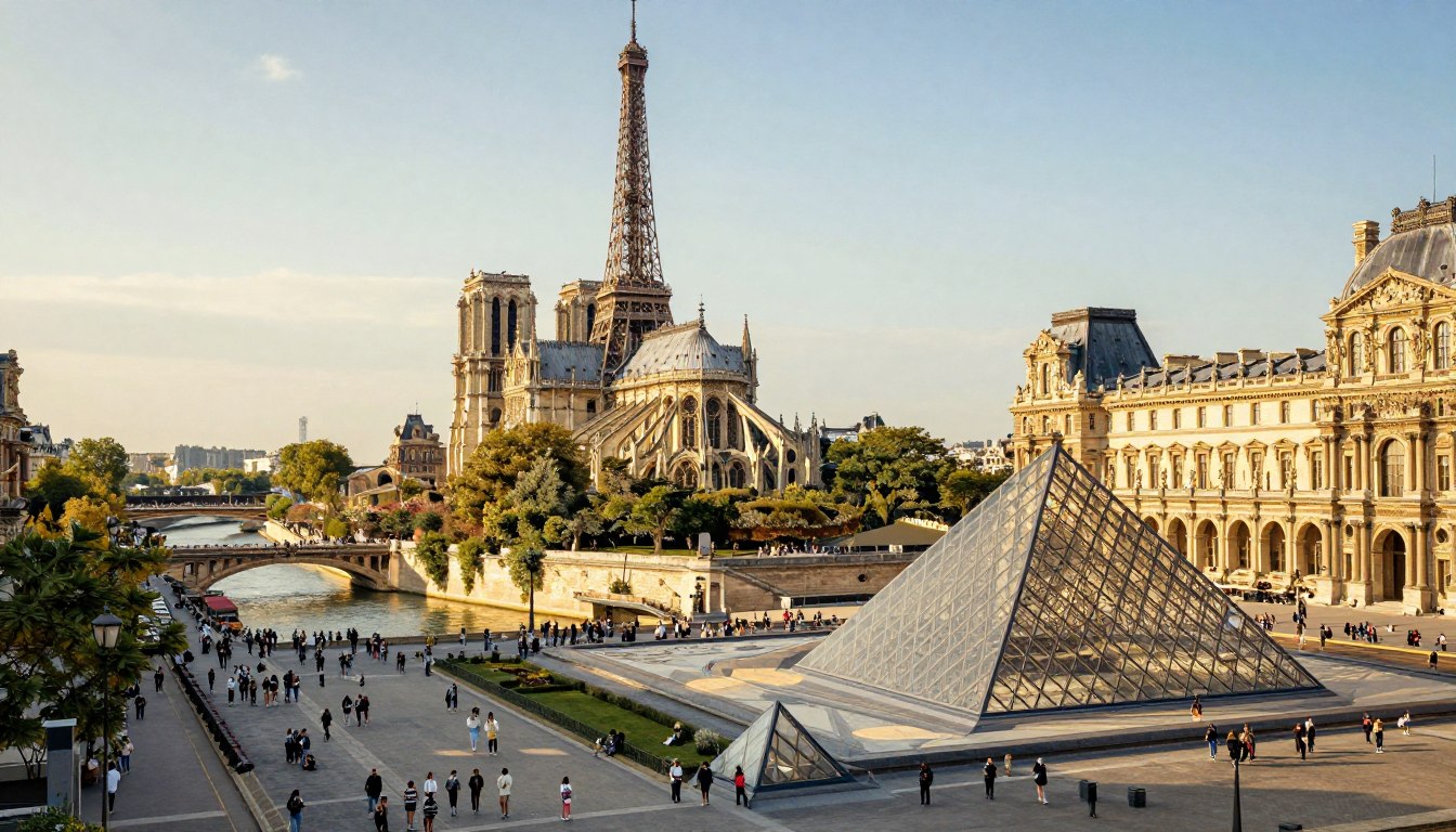 major attractions in paris