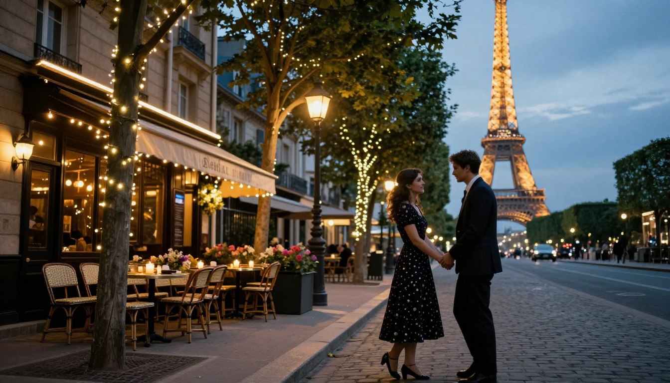 romantic attractions in paris
