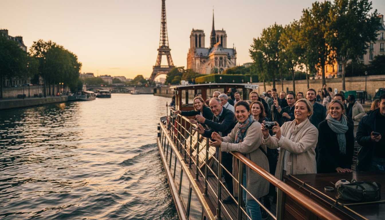 Boat Tours on The Seine River in Paris