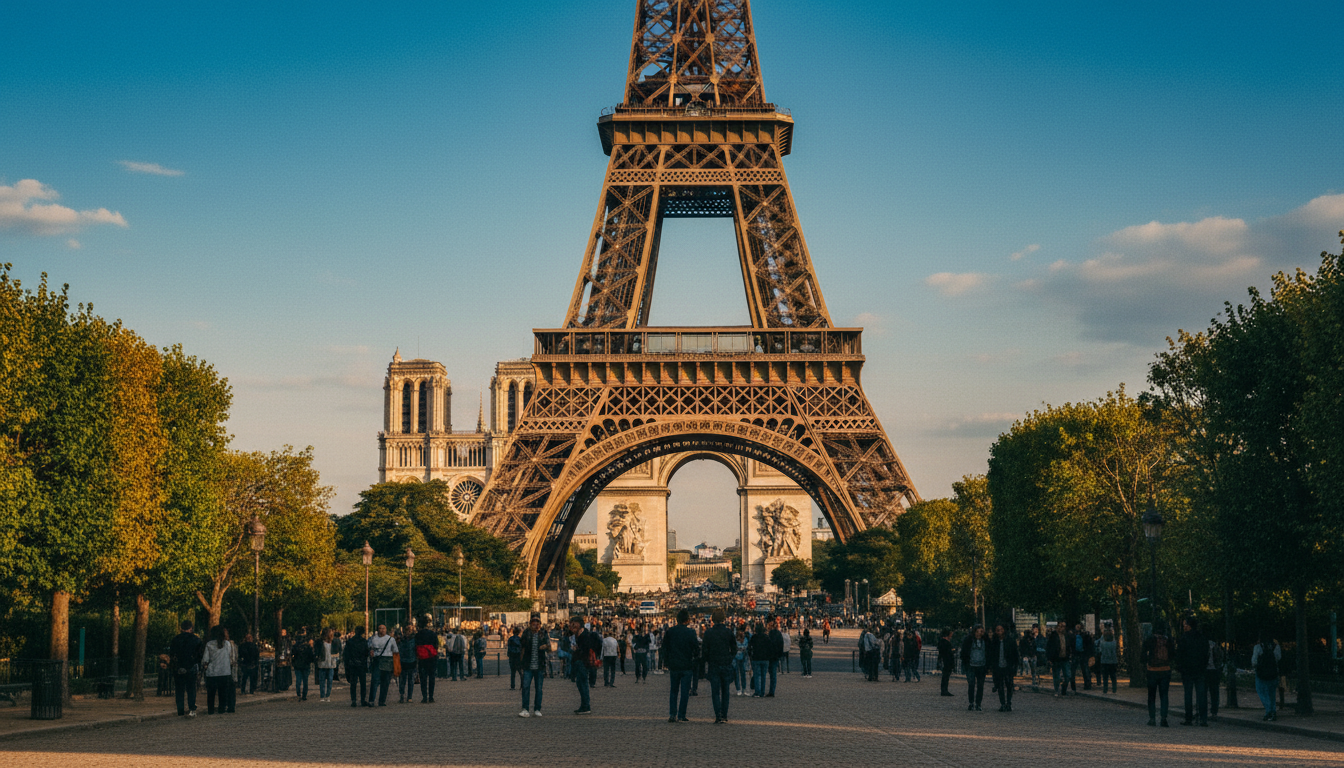 Popular Tourist Attractions in Paris