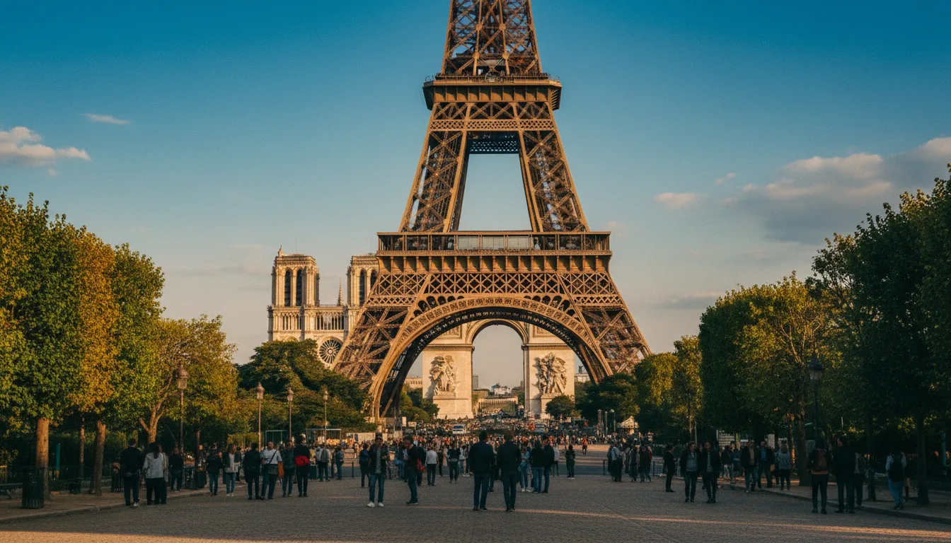 Obľúbené turistické atrakcie v Paríži