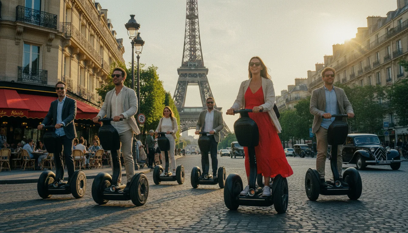 Ngā Haerenga Segway i Parī