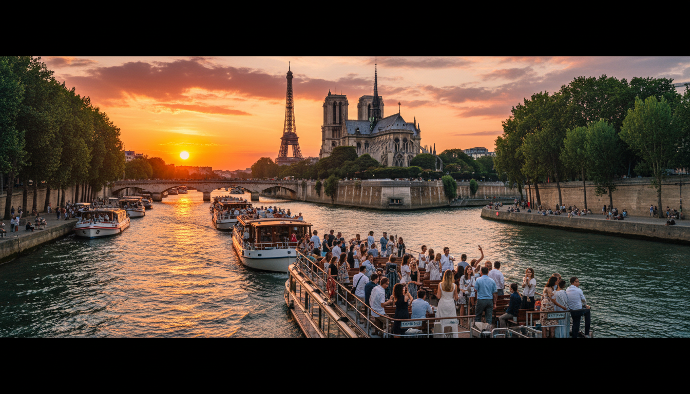 Boat Tours and Cruises on the Seine River in Paris