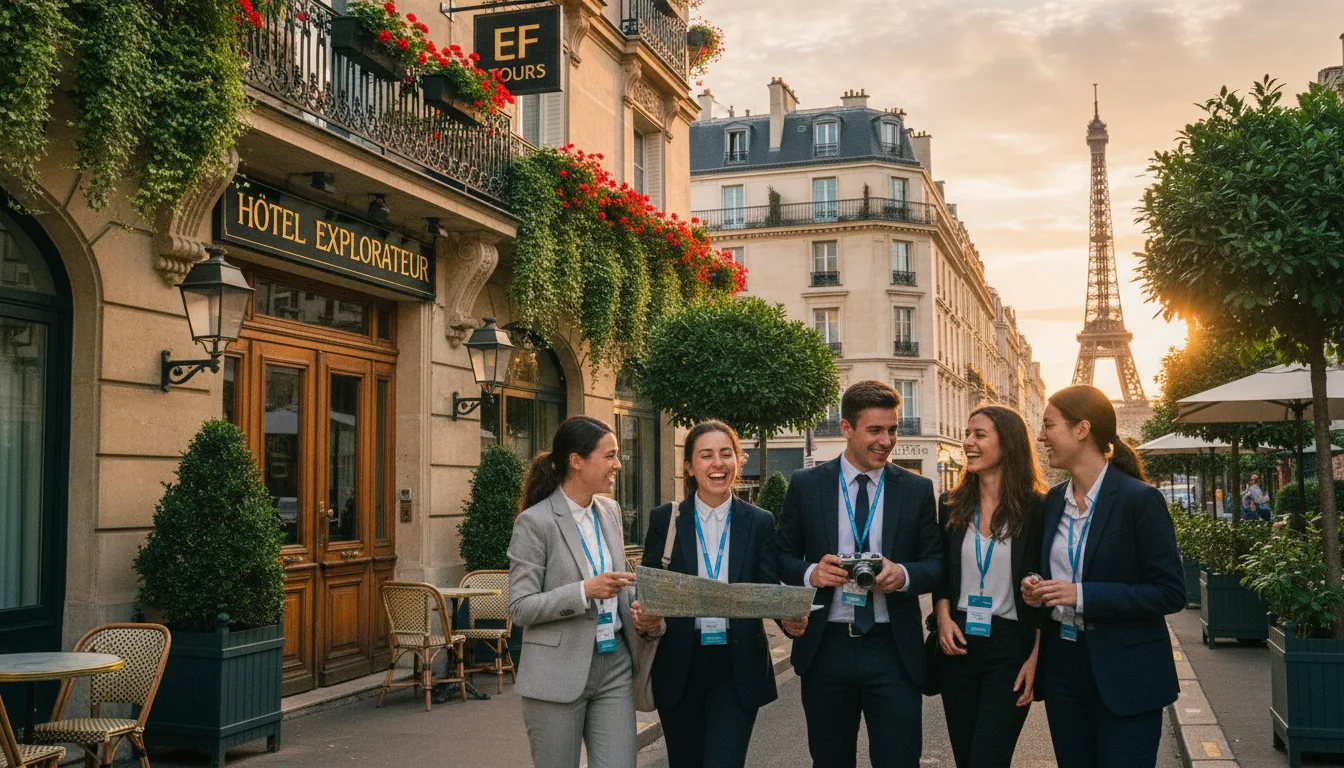 Hoteles Ef Tours utilizados en París