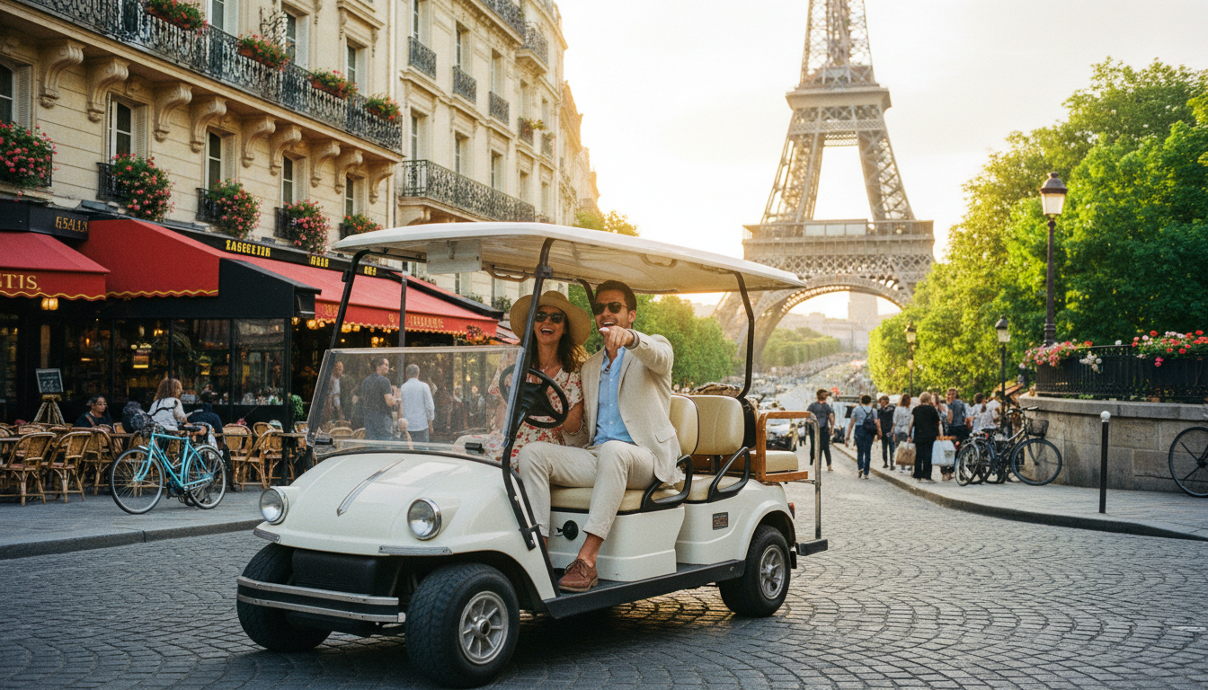 Golf Cart Tours in Paris