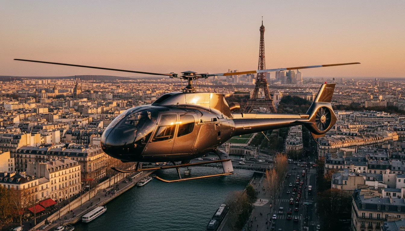 Mga Marangyang Paglilibot Gamit ang Helicopter sa Paris
