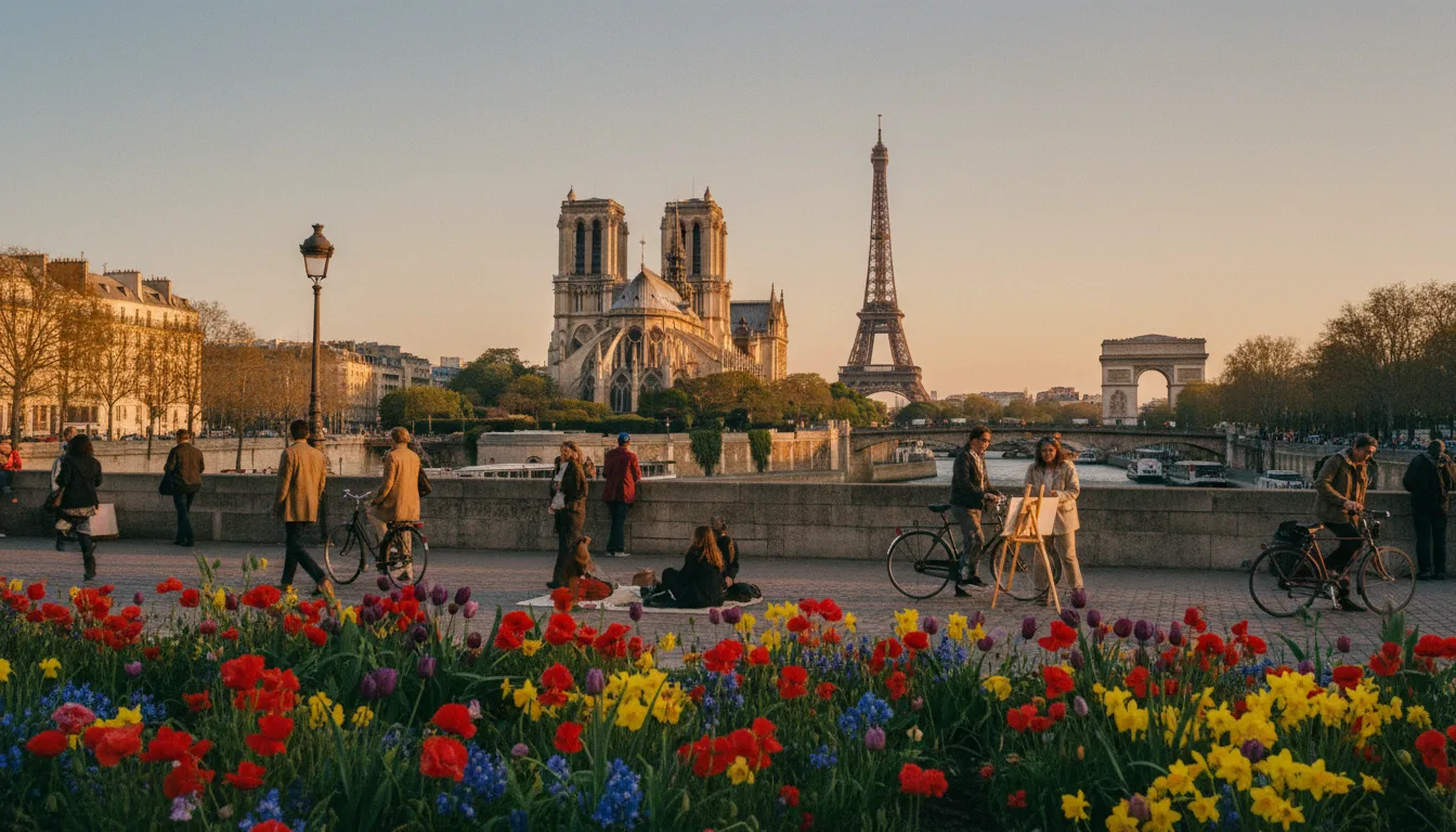 Hlavné turistické atrakcie v Paríži