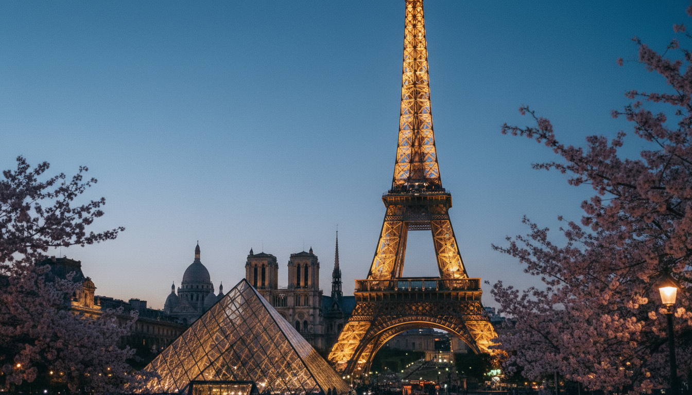 Most Famous Tourist Attractions in Paris